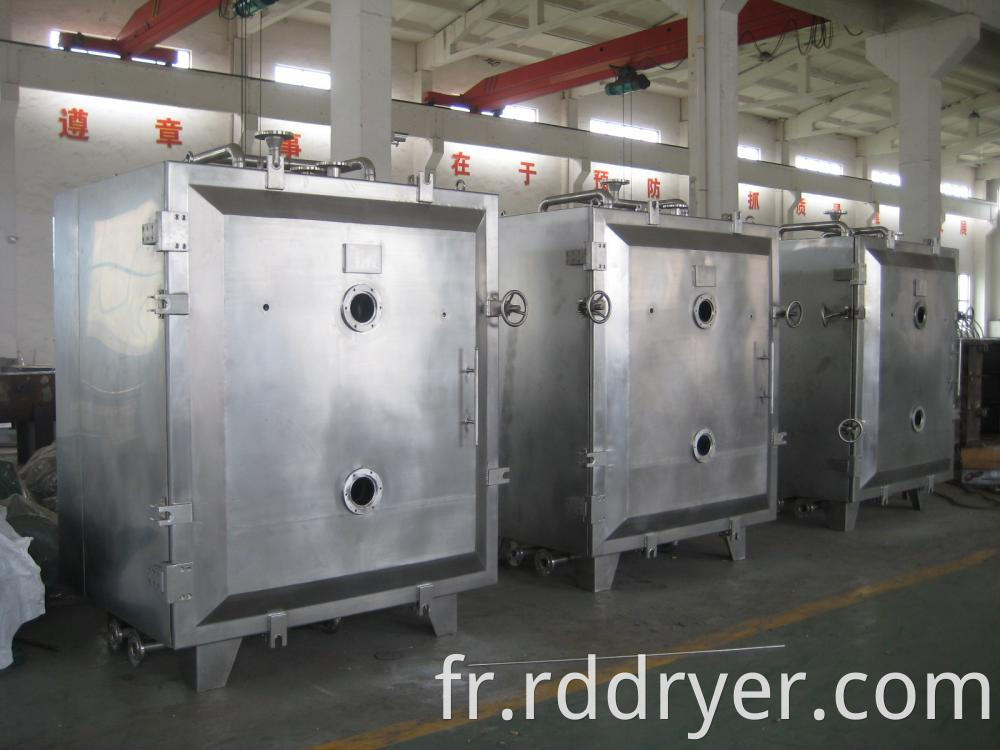 Bacthwise Operation Improved Square Vacuum Drying Machine